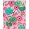 Goldbuch Блокнот Tropical Leaves рожевий 15x22 см