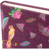 Goldbuch Нотатник Tropical Birds Сливовий 15x22 см
