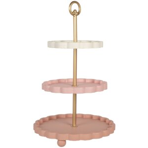 Clayre & Eef 6H2458 Етажерка Ø 30x50 см...