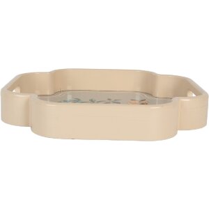 Clayre & Eef 6H2461 Декоративные подносы (набор 2 шт.) 30x30x5 / 24x24x5 см