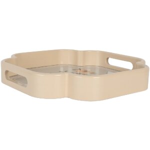 Clayre & Eef 6H2461 Декоративные подносы (набор 2 шт.) 30x30x5 / 24x24x5 см