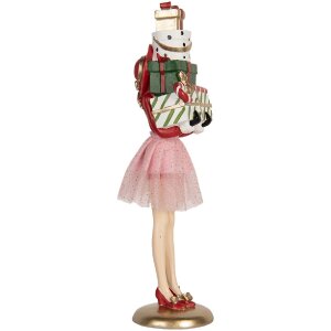 Clayre & Eef Декоративная фигура Женщина 10x10x36 см...