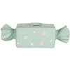 Clayre & Eef Свічник 14x6x4 см блакитний та білий
