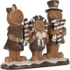 Clayre & Eef Декор Пряниковий Чоловічок 20x7x17 см