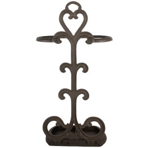 Clayre & Eef Подставка для зонтов 29x15x56 см коричневая