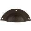 Clayre & Eef Ручка дверная 10x3x4 см коричневая