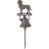 Clayre & Eef 6Y5796 Дзвінок коричневий 13x14x22 см