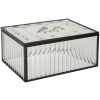Clayre & Eef Металлическая коробка для хранения 18x14x8 см