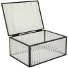 Clayre & Eef Металлическая коробка для хранения 18x14x8 см