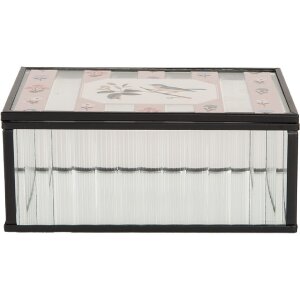 Clayre & Eef 6Y5950 Металлическая коробка 15x10x6 см