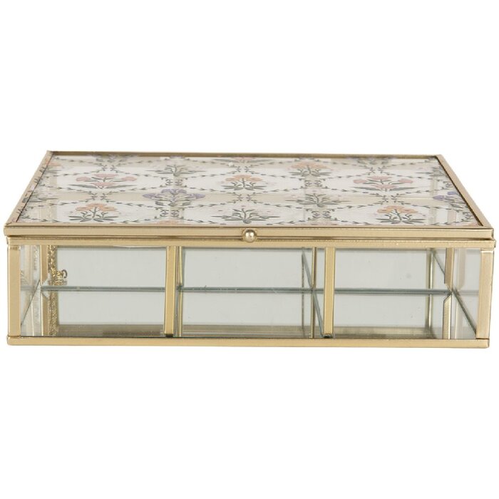 Clayre & Eef 6Y5952 Металева коробка 20x16x5 см