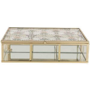 Clayre & Eef 6Y5952 Металева коробка 20x16x5 см