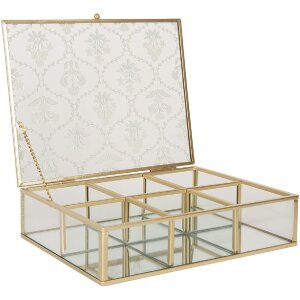 Clayre & Eef 6Y5952 Металева коробка 20x16x5 см