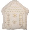 Clayre & Eef KG035.008 Подушка набитая 45x40x10 см Бело-бежевая