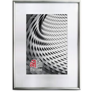 FramesFactory Деревяна фоторамка Finger 10x15-40x50 см (Акрил) Чорна, Срібна, Біла