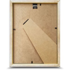FramesFactory Деревяна фоторамка Finger 10x15-40x50 см (Акрил) Чорна, Срібна, Біла