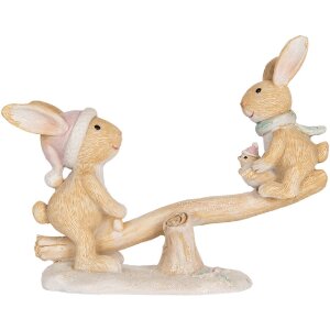Clayre & Eef Декоративний кролик 16x6x11 см...