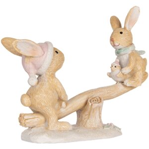 Clayre & Eef Декоративний кролик 16x6x11 см...