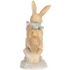 Clayre & Eef Декоративний кролик 16x6x11 см коричнево-білий