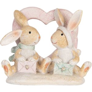 Clayre & Eef 6PR5883 Декоративний кролик 11x6x9 см...