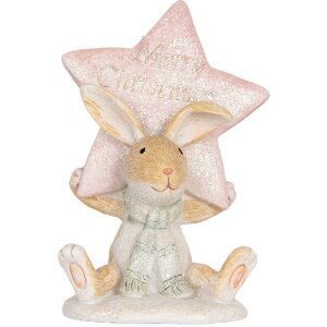 Clayre & Eef Декоративний кролик 8x5x11 см