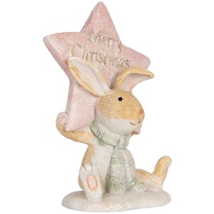 Clayre & Eef Декоративний кролик 8x5x11 см