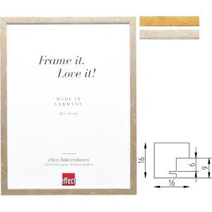 Фоторамка Effect Holzrahmen Профиль 51 Антик, дерево, разные размеры и стекло.