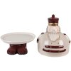 Clayre & Eef Декоративная чаша с крышкой 17x25 см кантри