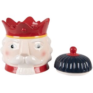 Clayre & Eef Банка для хранения с крышкой 16x19 см