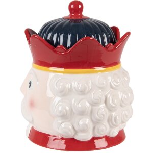 Clayre & Eef Банка для хранения с крышкой 16x19 см