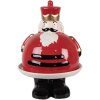 Clayre & Eef Декоративная чаша с крышкой 17x25 см красная
