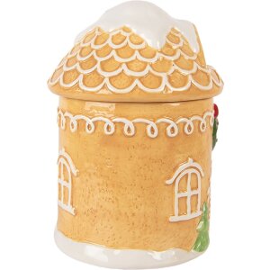 Clayre & Eef 6CE2363 Банка для хранения с крышкой 13x17 см
