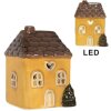 Clayre & Eef Декоративний будиночок з LED-підсвіткою 7x6x10 см