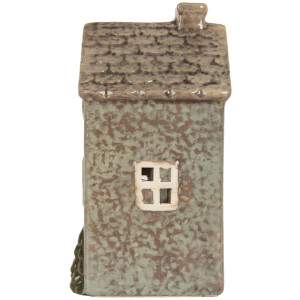 Clayre & Eef Подсвечник Дом 10x8x15 см из доломита