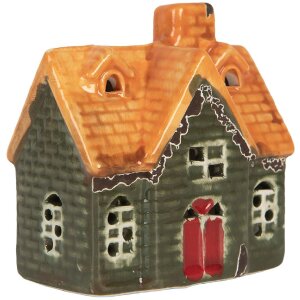 Clayre & Eef Декоративный домик с LED 8x5x8 см