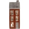 Clayre & Eef Подсвечник "Домик" 10x7x26 см коричнево-серый
