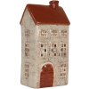 Clayre & Eef Подсвечник "Домик" 12x8x24 см бежевый/коричневый