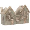 Clayre & Eef Подсвечник "Домик" 22x9x15 см