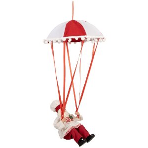 Clayre & Eef 66363 Декоративний Санта 25x25x55 см