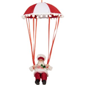 Clayre & Eef 66363 Декоративний Санта 25x25x55 см