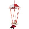 Clayre & Eef 66363 Декоративний Санта 25x25x55 см