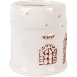 Clayre & Eef Кухоль 400 мл доломіт 14x10x11 см