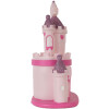 Clayre & Eef 6LMP803 Nachtlicht Schloss LED 23x16x35 cm Rosa Violett