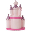Clayre & Eef 6LMP803 Nachtlicht Schloss LED 23x16x35 cm Rosa Violett