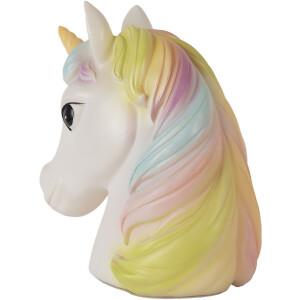 Clayre & Eef 6LMP807 Nachtlicht Einhorn LED 22x14x24 cm