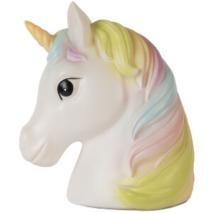 Clayre & Eef 6LMP807 Nachtlicht Einhorn LED 22x14x24 cm