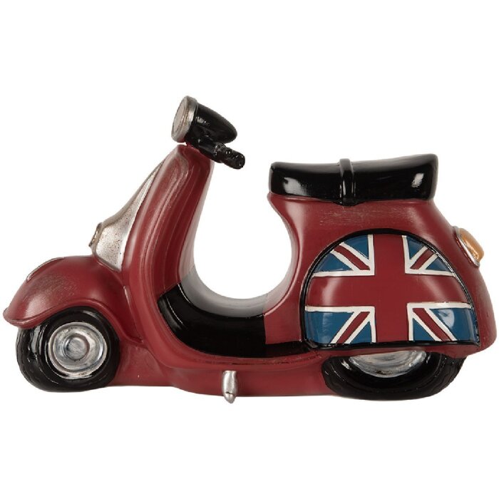 Clayre & Eef 6LMP808 Nachtlicht Motorroller LED 27x10x16 cm