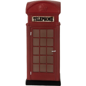 Clayre & Eef 6LMP813 Nachtlicht Telefonzelle LED...