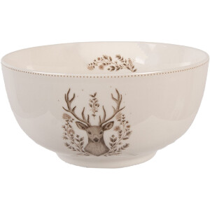 Clayre & Eef Чаша 500 мл Бежево-коричневая