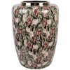 Clayre & Eef 66377 Декоративна ваза Сіро-Рожева 33x44 см
